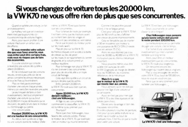 Voiture WK70