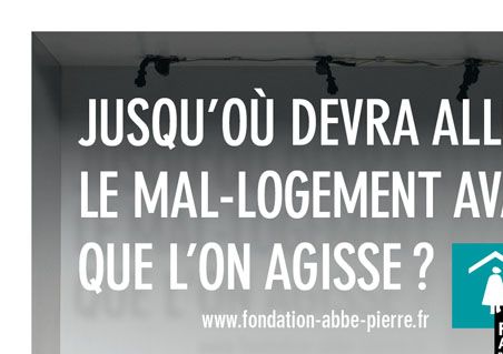 Contre le mal-logement, agissons.