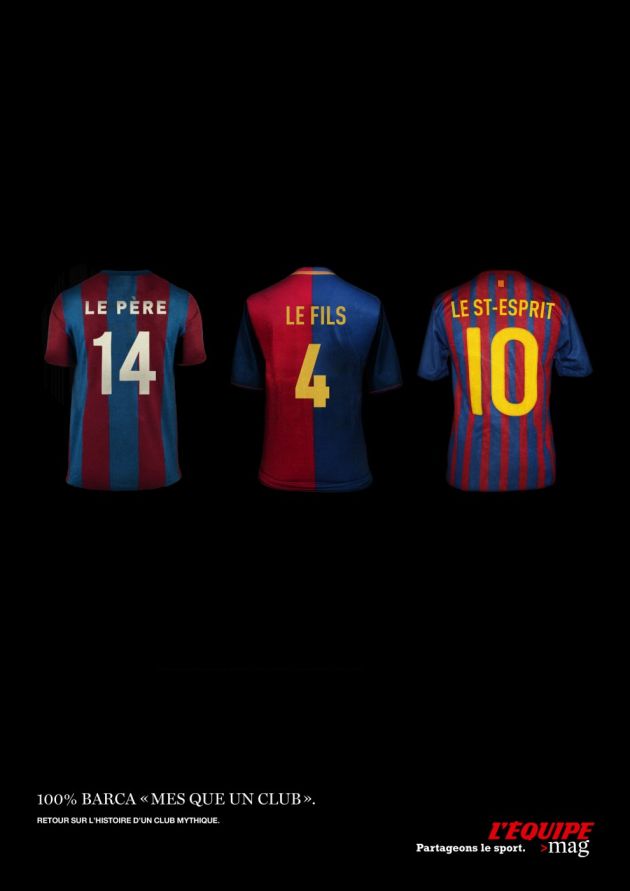 Messi - Les maillots