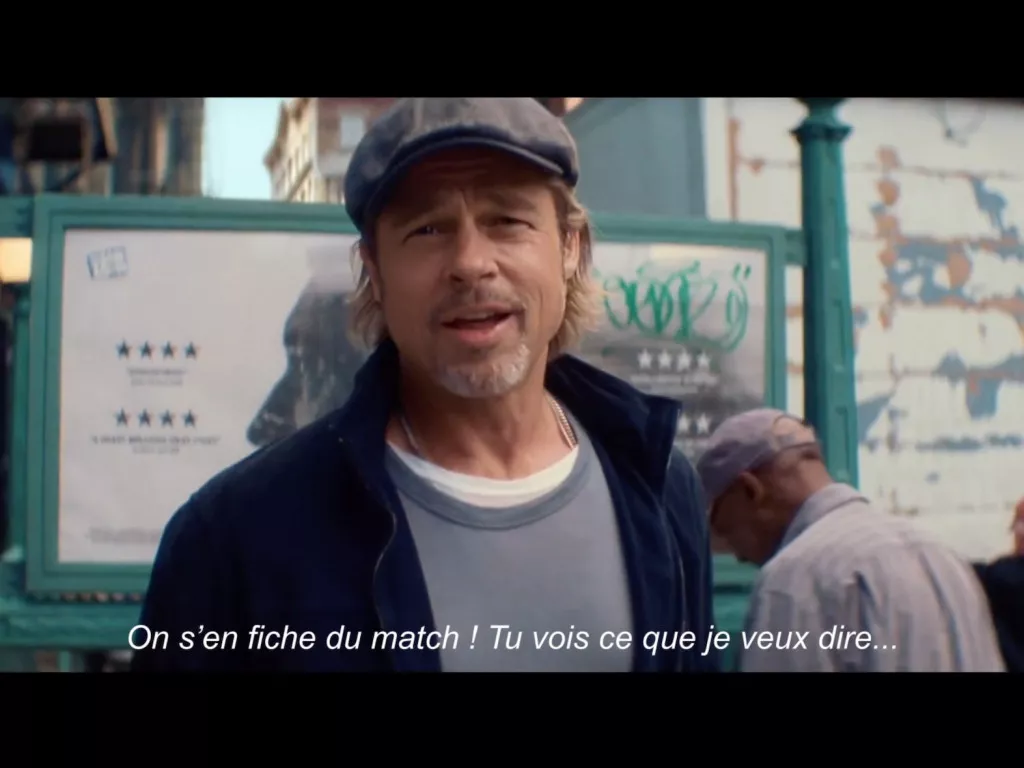 Brad Pitt parle pour les personnes sans-abri
