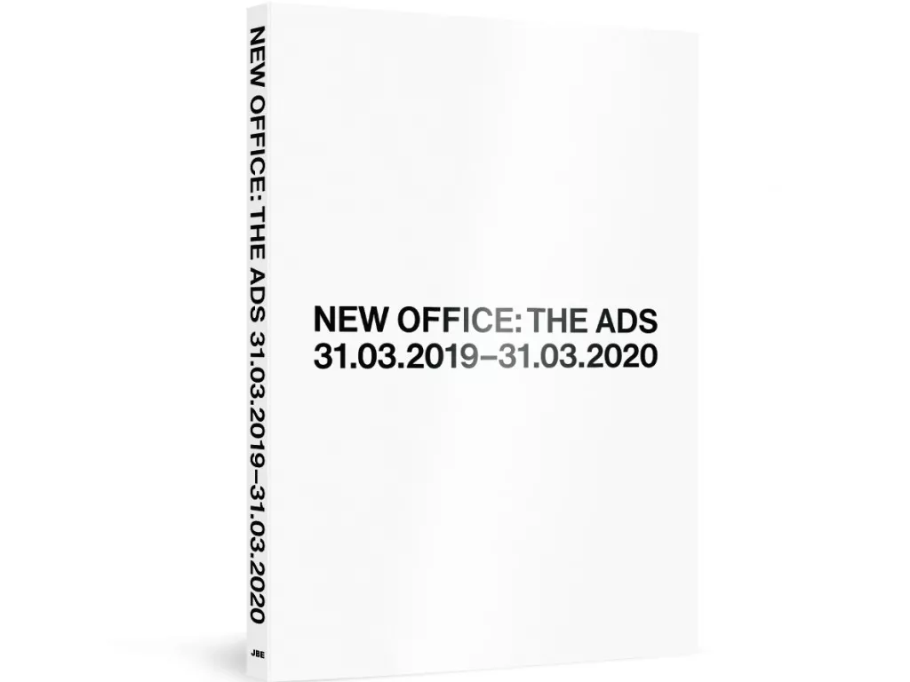 New Office : The ads 31.03.2019 - 31.03.2020 de Florence Jung