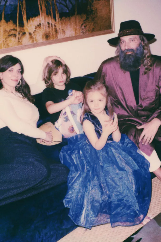 Sebastien Tellier en famille