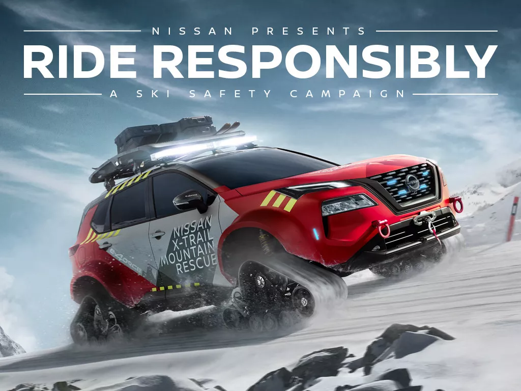 Nissan X-Trail Mountain Rescue - Ride Responsibly